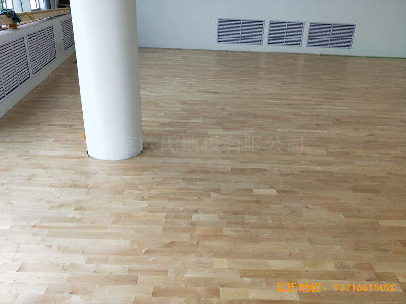 山西长冶高河能源运动馆运动地板铺装案例3