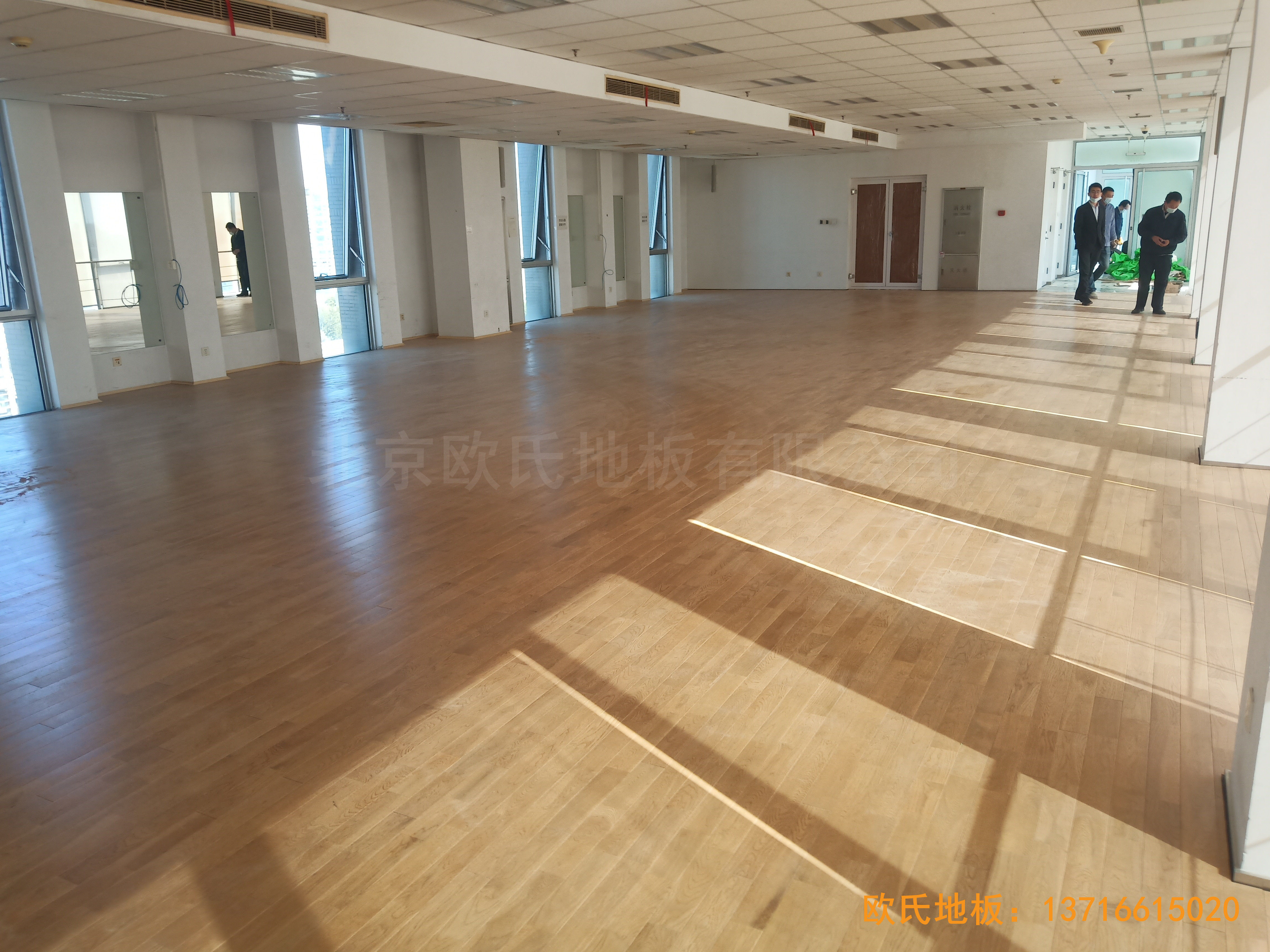 中国科学院技术研究所运动馆运动木地板铺设案例4