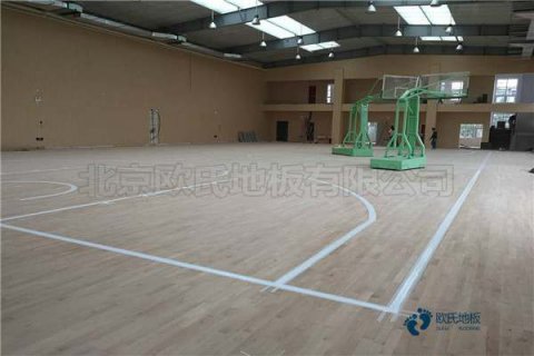 鞍山运动地板施工方案