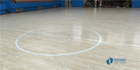 运动地板铺装方法