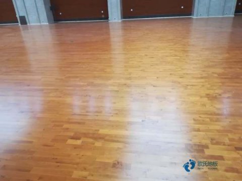 运动木地板的地铺风格如何定调