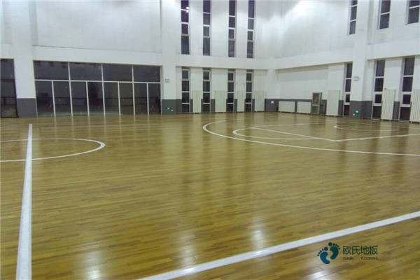 体育馆专用木地板型号2