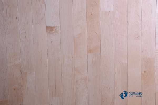 室内体育运动场实木地板实拍图2