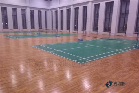 校园体育场馆地板施工队