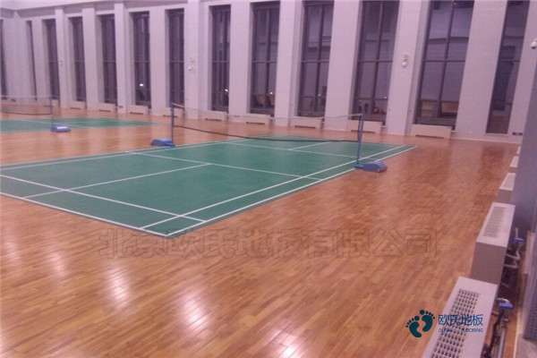 校园体育场馆地板施工队2