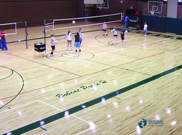 板式龙骨运动篮球木地板价目表