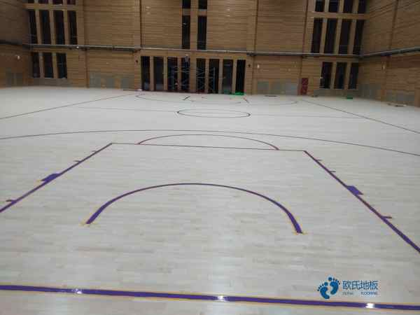 国标运动篮球木地板平米价