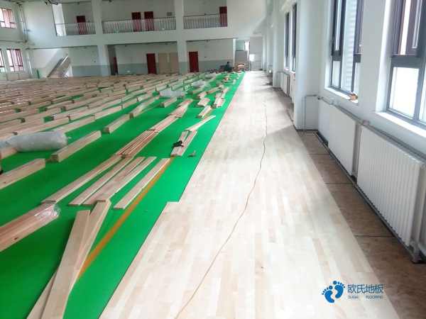 体育运动木地板济南2