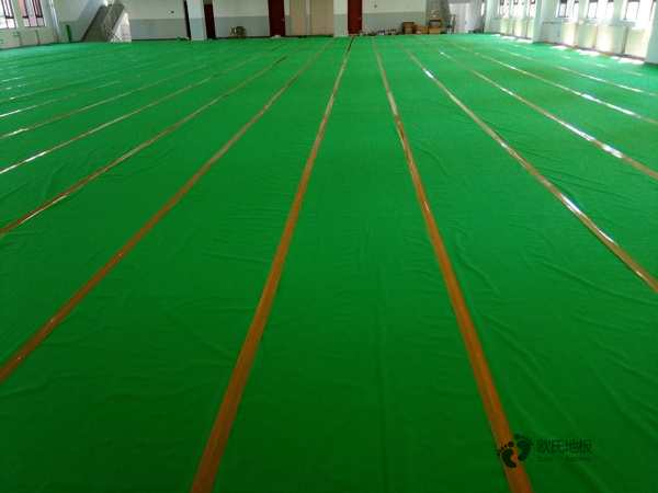 体育运动木地板济南3