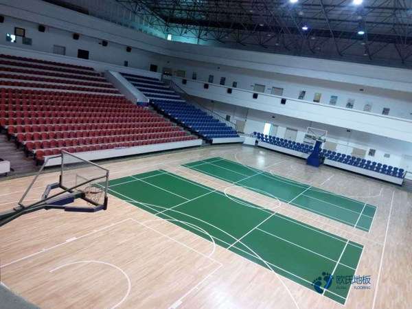 枫桦木运动篮球木地板多少钱一平方米