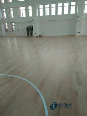 篮球馆木地板厂家3