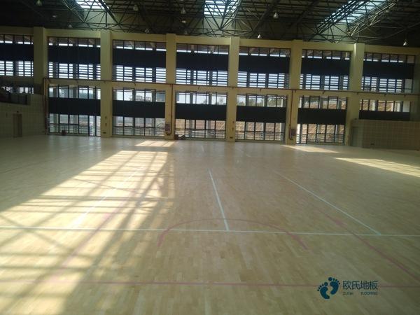 小学运动木地板施工工艺2
