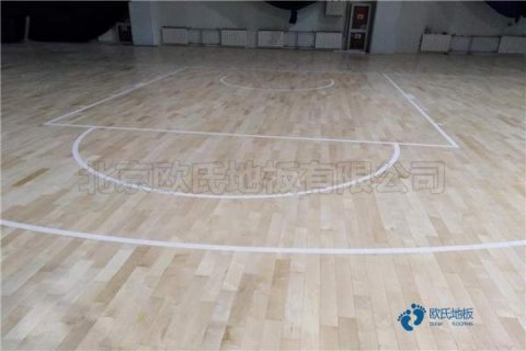 国标篮球地板施工步骤