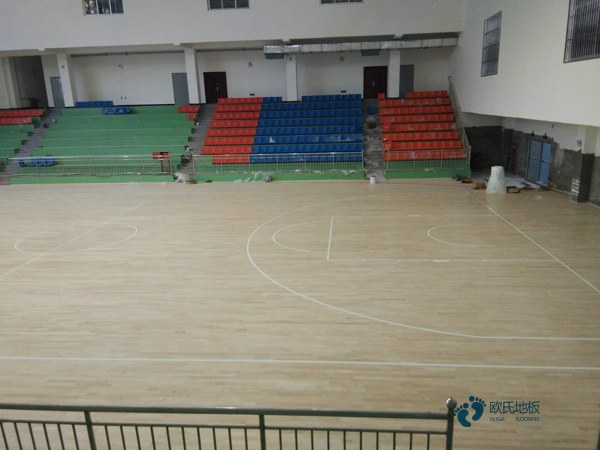 运动木地板施工注意事项1