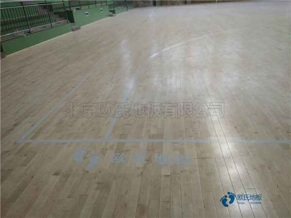 运动木地板施工方案2