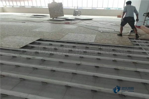 柞木运动篮球木地板报价
