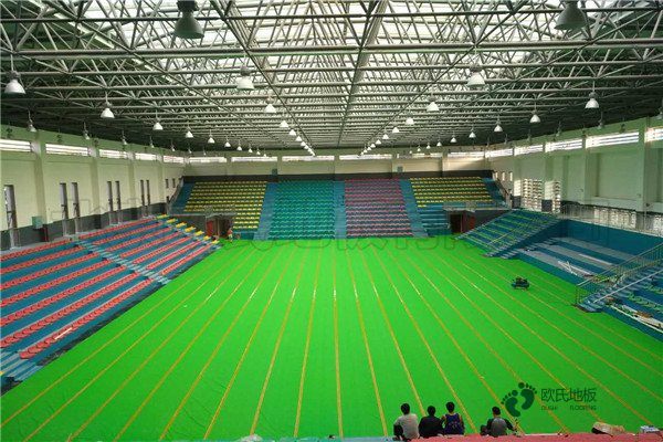 篮球馆专用木地板3