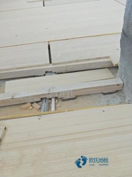 大学运动篮球地板施工团队