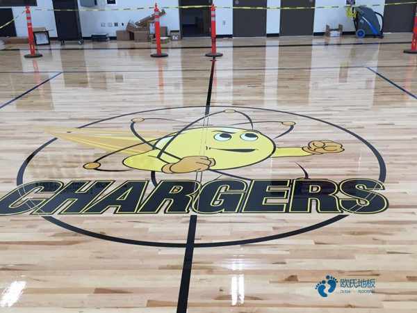 定做运动篮球木地板价位