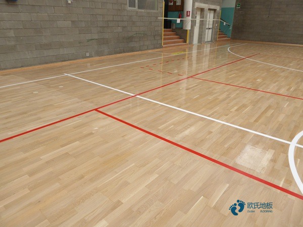 较好的运动篮球木地板每平方价格