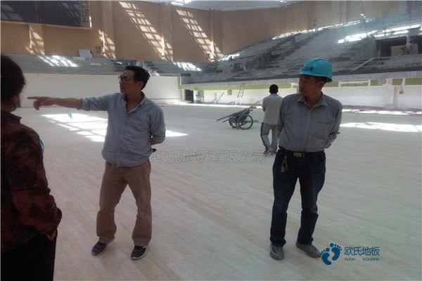 学校篮球木地板生产工艺流程3