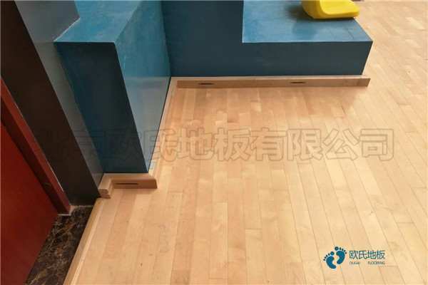 学校篮球木地板减震技术1