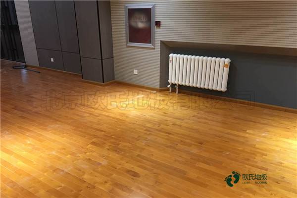 篮球馆体育木地板施工工艺2