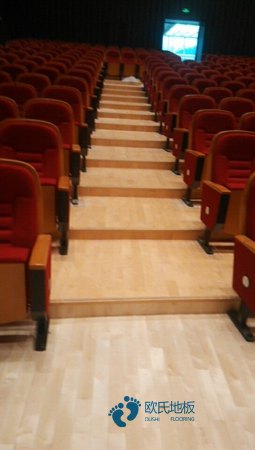 篮球馆木地板结构图1