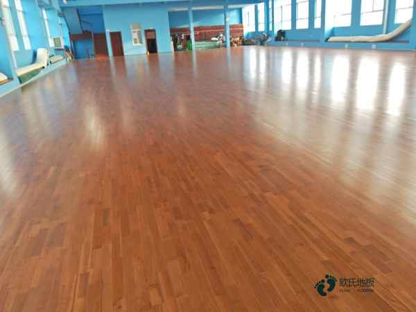 CBA篮球体育木地板安装标准2