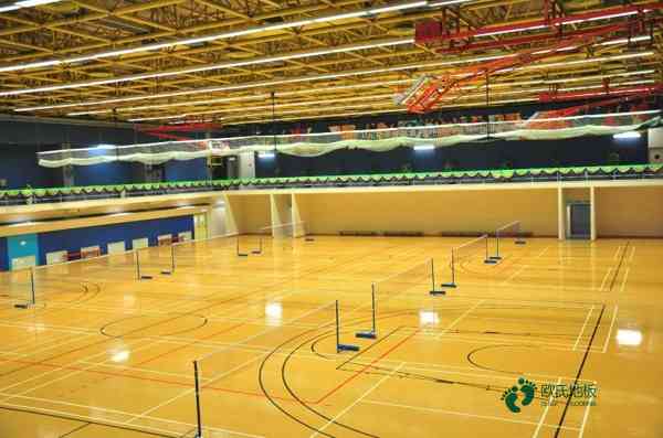 国标运动篮球木地板价钱