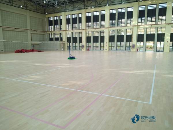 单龙骨体育场馆地板环保1