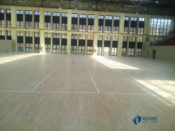 单龙骨体育场馆地板环保3
